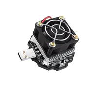 High Precisions 65W Professional USB Load Tester with Variable Current 0.1A to 4.8A and Intelligent Cooling Systems USB Adjustable Load Tester