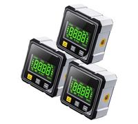 High Precisions Digital Inclinometer with LED Display and Sides for Accurate Angles Measurement USB Charging Lasering Angles Gauge with Four Sided Magnets