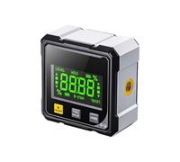 High Precisions Digital Inclinometer with LED Display and Sides for Accurate Angles Measurement USB Charging Lasering Angles Gauge with Four Sided Magnets