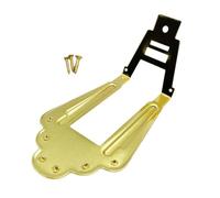 High Precisions Jazzs Guitar Bridge with Stable Structure for Optimal String Height Enhancing Durability Structure for Optimal String Height Enhancing Durability