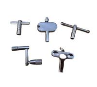 High Precisions T Shape Drum Wrench 360 Degree Rotation for Drums Tuning Tool Fine Craftsmanship Swivels Tuning