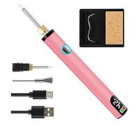 High Precisions Thread Burning Pen for Jewelry Making Adjustable Temperature Control 330 to 450℃ with Additional Tips Jewelry Making Tool