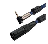 High Premium Stereo Mini Jack 3.5mm to male 3pin Audio Cable For Mixer Mixing Console Microphone Amplifier 1m 2m(Blue Angle,8m)