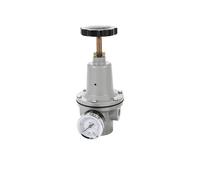 High Pressure 0~40 bar Air Regulator With Gauge Port 1/4 3/8 1/2 2 inch BSP 1/2" QTYH QTY-08 10 15 20 25 32 40 50(QTYH-10)