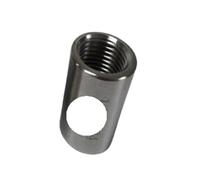 High Pressure 1/8" 1/4" 3/8" 1/2" 3/4" 1" 1-1/2" 2" NPT Female 304 316 Stainless Steel Round Coupler Pipe Fitting Connector(BSPT SS304,Round_1")