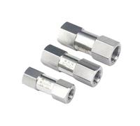 High Pressure 1/8" 1/4" 3/8" 1/2" 3/4" 1" BSP NPT Female 304 Stainless Steel One Way Check Valve Non-Return in Line(3/4",BSP)