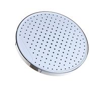 High Pressure 10-Inch Rain Shower Head - Dual Handheld & Fixed Round Top Spray Luxury Showerhead for Home Hotel & Bathroom - Modern White Finish