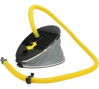 High Pressure 10L Boat Foot Pump, Portable Inflatable Air Pump for Canoe Kayak Raft, Durable Plastic Manual Inflation Pump with Ergonomic Design for Outdoor Water Sports Practical design