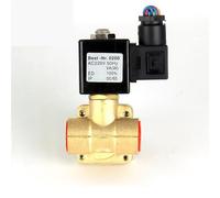 High Pressure 16bar DN25 1 Inch Brass Water Solenoid Valve 24VDC Normally Closed 1Pcs(Bsp-110vac,0 927400-EPDM)