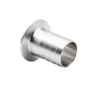 High-Pressure 304 Stainless Steel Sanitary Barb Adapter - Tri Clamp Hose Connector for Durable Performance(25mm x 50.5mm)
