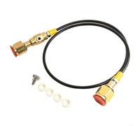 High Pressure 4500PSI Gas Transfer Adapter CGA320 | Direct CGA320 to CGA320 connection, includes 36in hose, for ideal for US and Canadian tanks