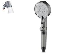 High Pressure 5-Mode Shower Head with Handheld & Power Wash KYD's Choice Filtered Shower Head for Hard Water Ultimate Water Saving Experience