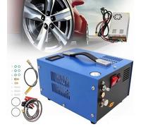 High Pressure Air Compressor for PCP Air Rifles and Scuba Tanks 300Bar 30MPa 12V DC and 110V/220V AC Portable Pump for Outdoor and Diving
