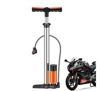 High Pressure Air Pump, Portable Stainless Steel Scuba Pump, Manual Inflation Tool, Outdoor Adventure Equipment, Sporting Gear for Hunting Paintball Diving Sports Camping Airsoft Picnic