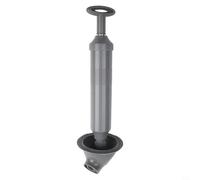 High-Pressure Air Toilet Plunger with ABS Construction - Multifunction Drain Cleaner for Toilets, Sinks & Bathroom Drains - Compact, for Easy-Cl(Gray)