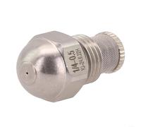 High Pressure Atomizing Mist Nozzle 1/4 BSPT Thread, 0 3 1 5mm Orifice, Stainless Steel for Evaporation, Dust Cooling, and Artificial Fog Applications (0.5mm)