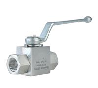 High Pressure Ball Valve KHB-G Stainless Steel Internal Thread Hydraulic Ball Valve 1Pcs(1/4")