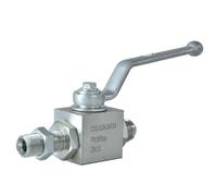 High Pressure Board Formula Ball Valve DN6-25 Carbon Steel Galvanized External Thread Ball Valve(DN20)