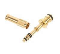 High Pressure Brass Hose Nozzle Adjustable Spray Head for Garden Hose Durable Water Sprayer for Car Washing Efficient Garden Irrigation and Home Use