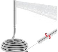 High Pressure Brass Shower Head with Hose - Handheld 2 Mode Water Saving Shower Wand, 59 Inch Extra Long Hose, Chrome