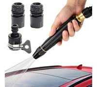 High-Pressure Car Wash Sprinkler | Heavy Duty Adjustable Twist Hose Nozzle | for Washing Gardening Floor Cleaning High Pressure Hose Nozzles