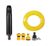 High Pressure Car Wash Water Sprinkler Nozzle Outdoor Cleaning Spray Tool, Rotating Hose Pipe Sprayer,360-degree Twist Adjuster,Ergonomic Handheld Body,for Garden Car Washing Gardening Floor Cleaning
