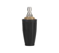 High-Pressure Cleaner Turbine Nozzle 1pc Cleaner Accessory for High Pressure Washer Rotating Turbo Nozzle Car Washer 1/4 Quick Connect Water Gun 4000PSI 4.0 Gpm(Black 4000psi)