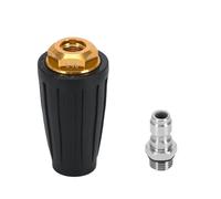 High-Pressure Cleaner Turbine Nozzle 1pc Turbo Nozzle for Pressure Washer 360° Rotating with 1/4" Quick Connector, 4000 PSI, Orifice 2.0/2.5/3.0/3.5/4.0 GPM(4.0GPM)