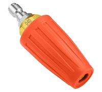 High-Pressure Cleaner Turbine Nozzle 1pc Turbo Nozzle Pressure Washer 4000 PSI Max Rotating Pressure Washer Nozzle with 1/4 Inch Connect Pressure Washer Tips