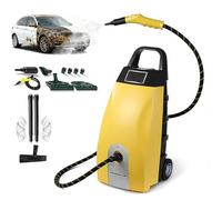 High-Pressure Continuous Steam Cleaner, 3000W Steam Engine with 3.5L Tank, Dry & Wet Carpet Extractor Washer for Home Car AC Floors