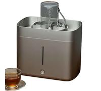 High Pressure Cup Washing Machine, Electric Glass Rinser Tea Cup Washer, 1.8L Water Tank, Automatic Stop, Convenient Water Addition, Desktop Bottles Washer for φ3-10CM Tea Sets(Gray)