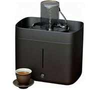 High Pressure Cup Washing Machine, Electric Glass Rinser Tea Cup Washer, 1.8L Water Tank, Automatic Stop, Convenient Water Addition, Desktop Bottles Washer for φ3-10CM Tea Sets(Black)