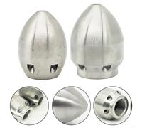 High Pressure Dredging Nozzle, for Sewage Pipeline Injector for Effective Cleaning (Goose eggs/20mm)
