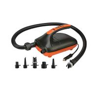 High Pressure Electric Air Pump - Stage Inflator Deflator For Paddle Board Boat Kayak | Portable Fast Inflate Pump With Auto Shut-Off LCD Display & Car Connector For Outdoor Water Sports