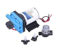 High Pressure Electric DC Micro Diaphragm Pump, Self Suction Water Pump, 11.3L min 3.0GPM for Car Wash, Garden, Agricultural Spraying, Water Booster (F42-101-055-101 (12V))