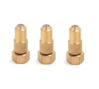 High Pressure Fan Nozzle, Brass Adjustable Nozzle 5mm M14x5mm with Washer O-Ring Pack of 2-10 Multiple Sizes(Brass Ceramic Spray Disc,5pc)