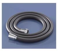 High Pressure Flexible Shower Hose 2M - Anti-Kink Latex Pipe Universal G1/2" Leak-Proof Fit for Showerhead & Expan-Proof (Grey)