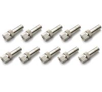 High Pressure Fogging Spray Head，Misting Nozzles， Misting Nozzles for Outdoor Cooling System Pack of 10 0.1-0.8mm(0.4mm)