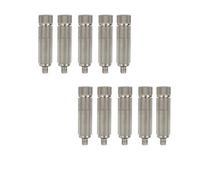 High Pressure Fogging Spray Head，Misting Nozzles， Pack of 10 Misting Nozzles UNC 10/24 for Outdoor Cooling System Orifice 0.1-0.8mm(Orifice 0.3mm)