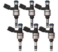 High Pressure Fuel Injector 6pcs Car Accessories Fuel Injector for Buick for Cadillac for Chevy 3.6L V6 2012-2016 OEM:12634126 12629927 Fuel Injector Nozzle