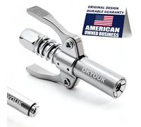 High Pressure Grease Gun Coupler, Standard 1/8" NPT Thread Lubrication Nozzle Fitting, Leak-Resistant Design for Automotive and Industrial Grease Guns