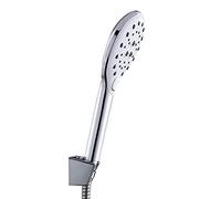 High Pressure Handheld Shower Head, Mode Bathroom Handheld Shower, Easy One-Handed Operation 4.7 Inch Chrome