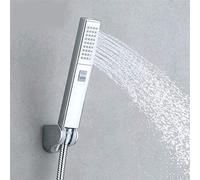 High Pressure Handheld Shower Head Set - Universal Water-Saving Showerhead with 1.5m Hose & Bracket 2 Spray Modes for Easy Cleaning & Relaxing Bathing Experience