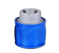 High Pressure Hose Connector for Karcher for K Series 8mm High(blue) | Fits for karcher for K Series, 8-9mm hose size, quick attach/detach, plastic and metal build, enhances cleaning efficiency