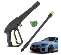High Pressure Hose Nozzle, Lawn Irrigation Head | With Quick Coupling High Pressure Hose Nozzle 140 Bar for Garden, Patio, Patio, Outdoor