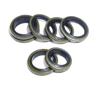 High Pressure Hydraulic Pipe Seal Washers - NBR Metal Gasket Set (10/20pcs) for M5 to M30 Applications