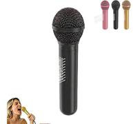 High-Pressure Microphone Shower Head, Microphone-Shaped Creative Showerhead, Handheld Vintage Detachable Rain Shower, Easy Installation, High Pressure Flow, Fun Bath Accessory (#A)