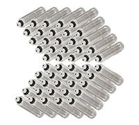 High Pressure Mist Nozzle Micro-Mist Sprayer for Greenhouse Sprinkler Irrigation Plant Silver 50pcs Three-Section Extended 0.60mm Aperture 6010