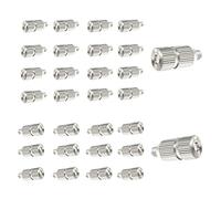 High Pressure Misting Nozzles for Outdoor Cooling System Outdoor Cooling Nozzle, UNC 10/24 Stainless Steel Misting Nozzles 0.012" Orifice (0.3mm), Silver Tone,30 Pcs