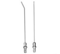 High Pressure Needle Nozzle Set for Front Load Washer Drum Cleaning Water Heater Inlet Valves and Patio Grout Lines (long)